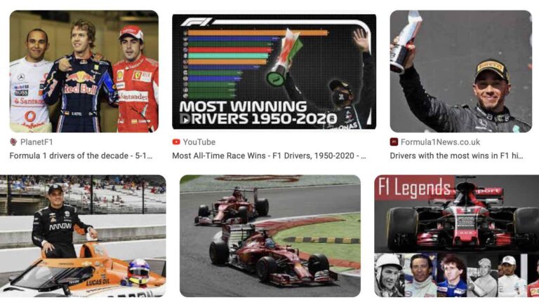 The Top 5 F1 Drivers with the Most Wins in History