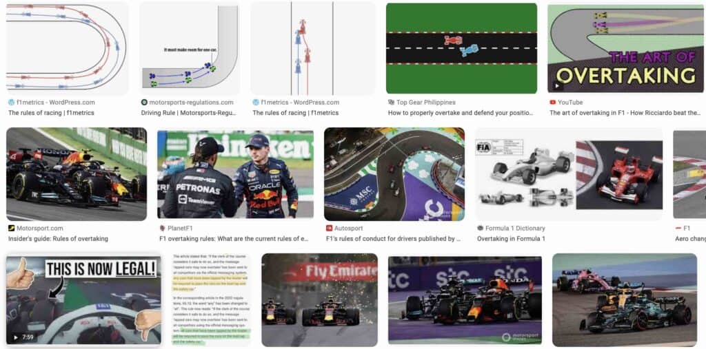 F1 Overtaking Rules Do's & Don’ts Formula 1 Team