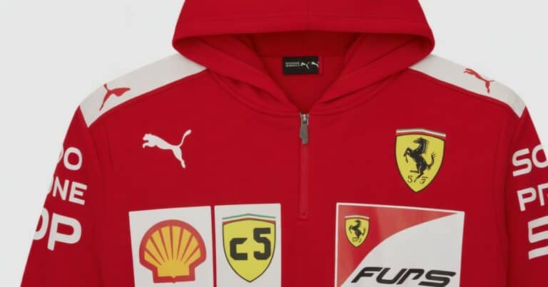 Ferrari F1 Apparel Guide 2025: Hoodies, Jackets & Team Shirts