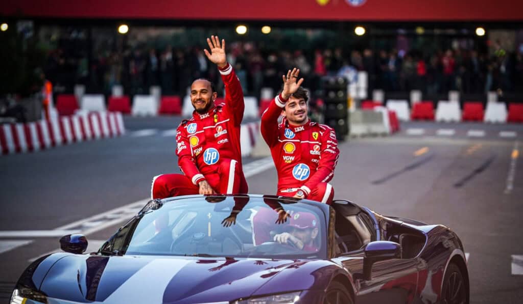 Hamilton & Ferrari